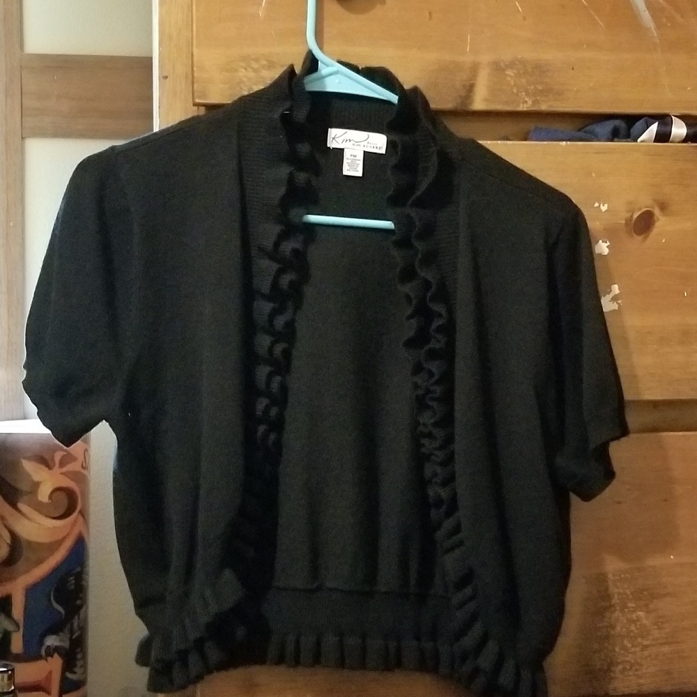 Shortsleeve cardigan